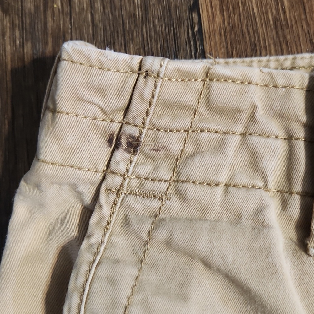Men's Tan Cargo Shorts - Picture 5 of 9